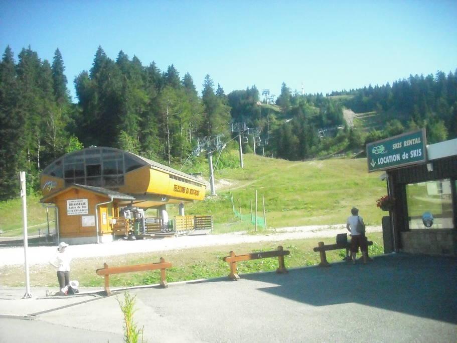 Chalet Monts Jura Villa Mijoux Exterior photo